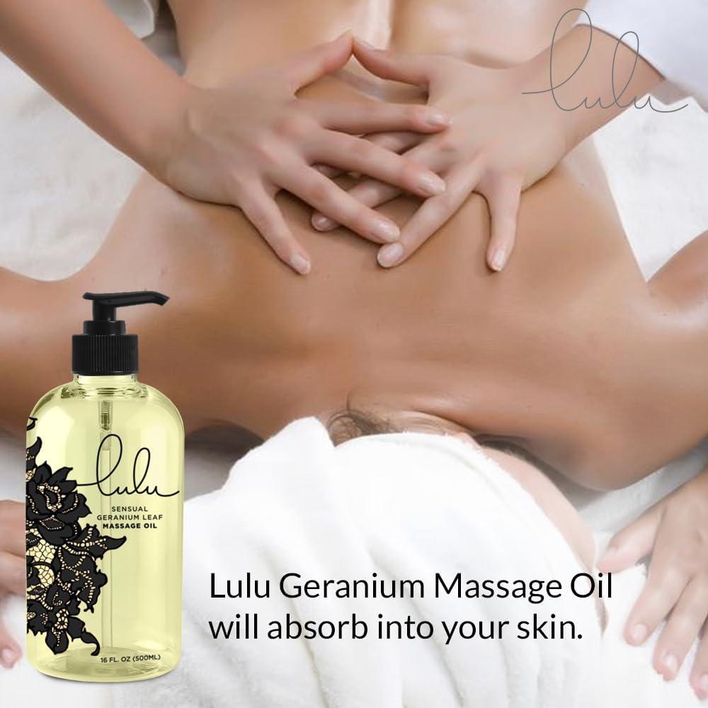 Aceite de Masaje Lulu 473 ml para Cuerpo y Articulaciones