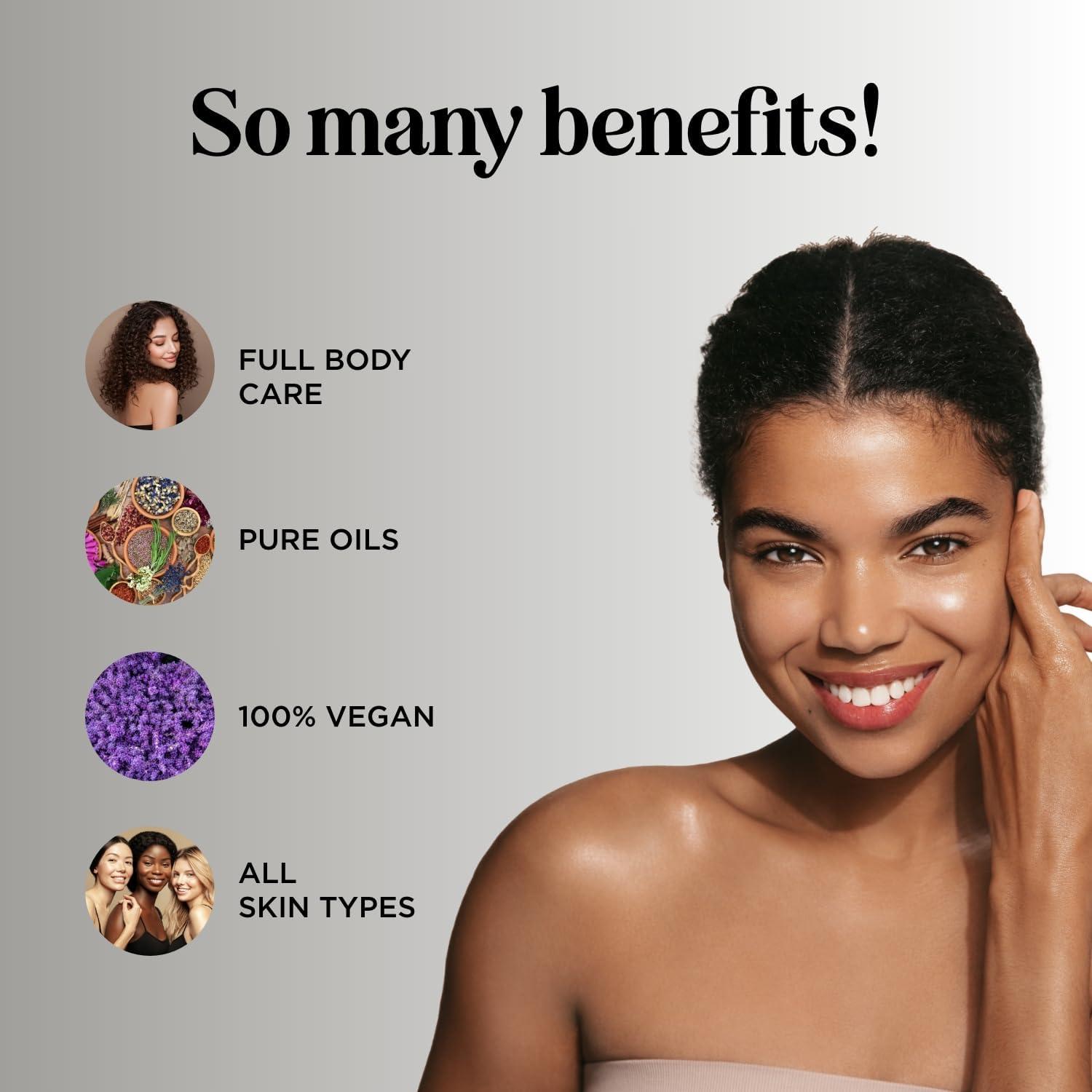 Aceite de Masaje Maple Holistics 236.6 ml Lavanda Hidratante