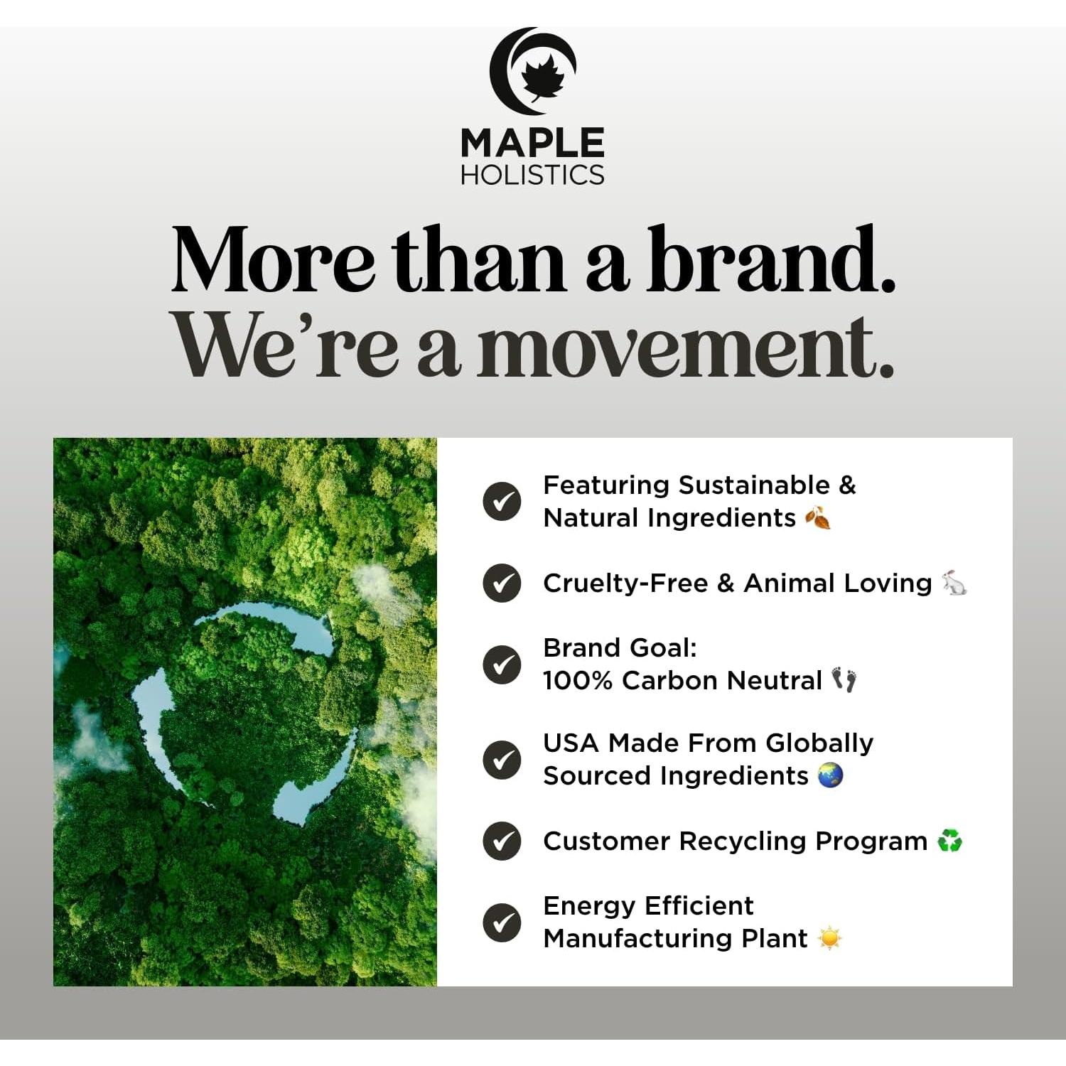 Aceite de Masaje Maple Holistics 236.6 ml Lavanda Hidratante