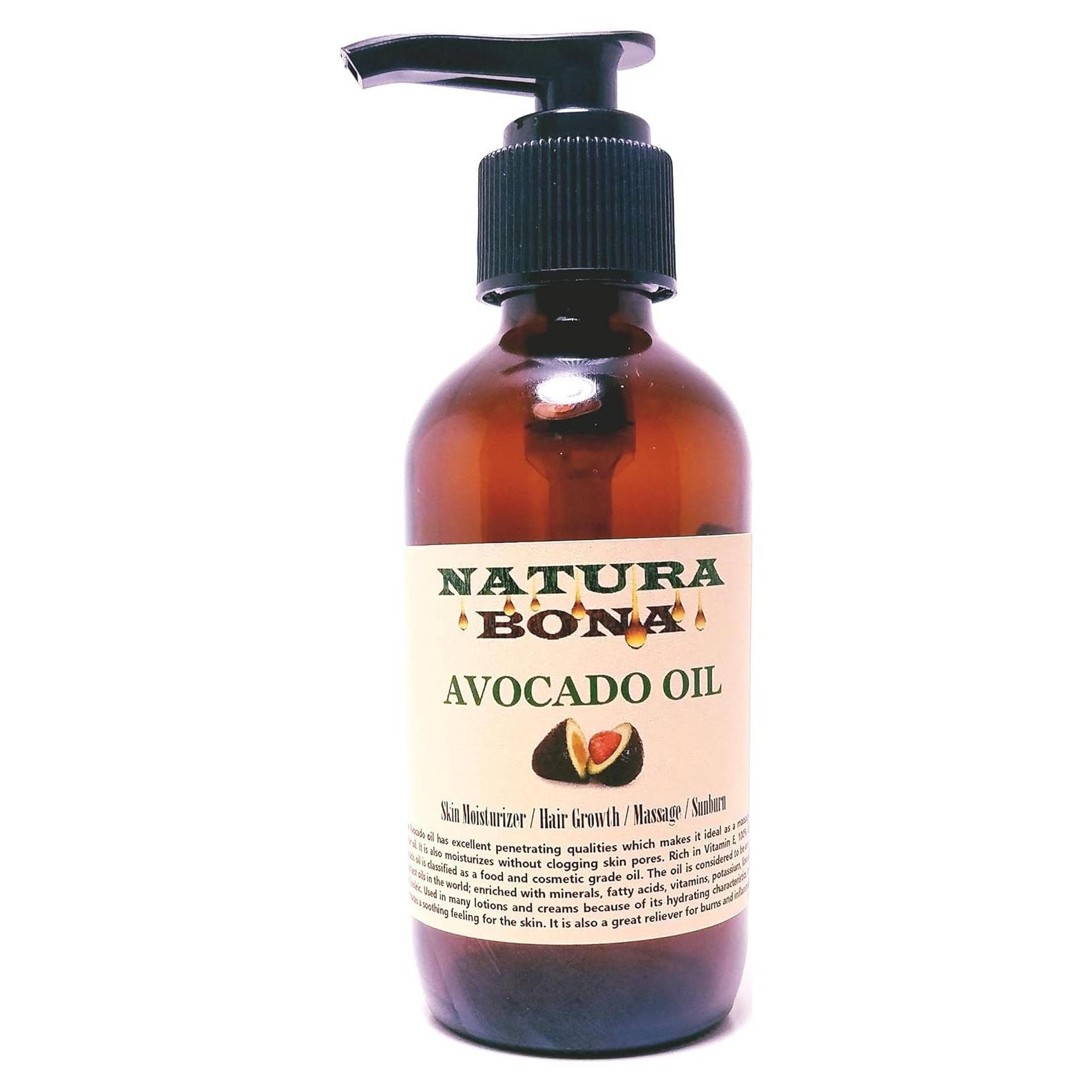 Aceite de Aguacate Puro Orgánico Natura Bona 118 ML Hidratante