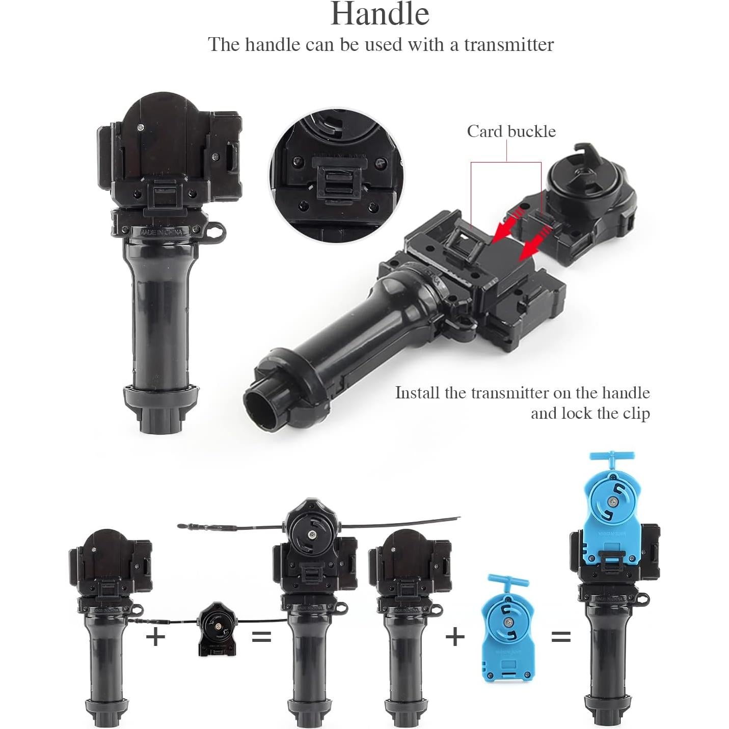Juego de Trompos de Batalla AIBREAY 12 Trompos 3 Lanzadores
