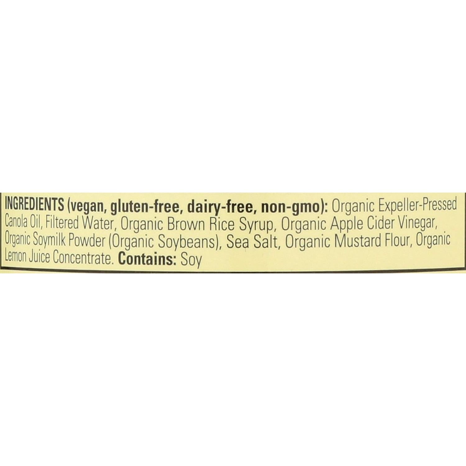 Vegenaise Orgánico Sigue Tu Corazón 473 ml Sin Gluten