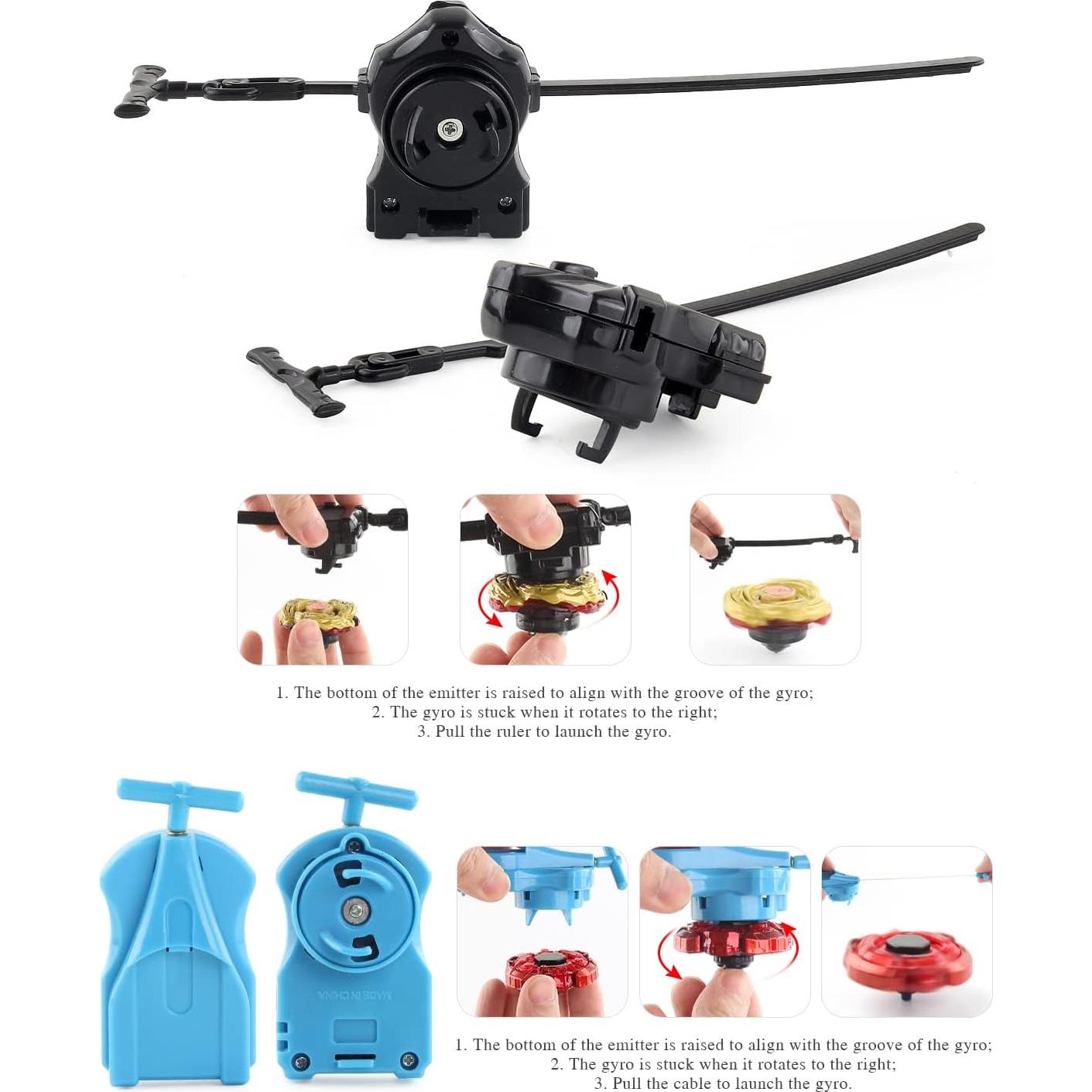 Lanzador de Fusión AIBREAY para Beyblade Metal Fusion