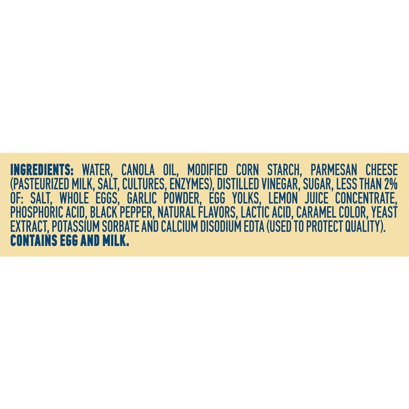 Dip Estilo Mayonesa Hellmann's Pollo Ajo Parmesano 340 g