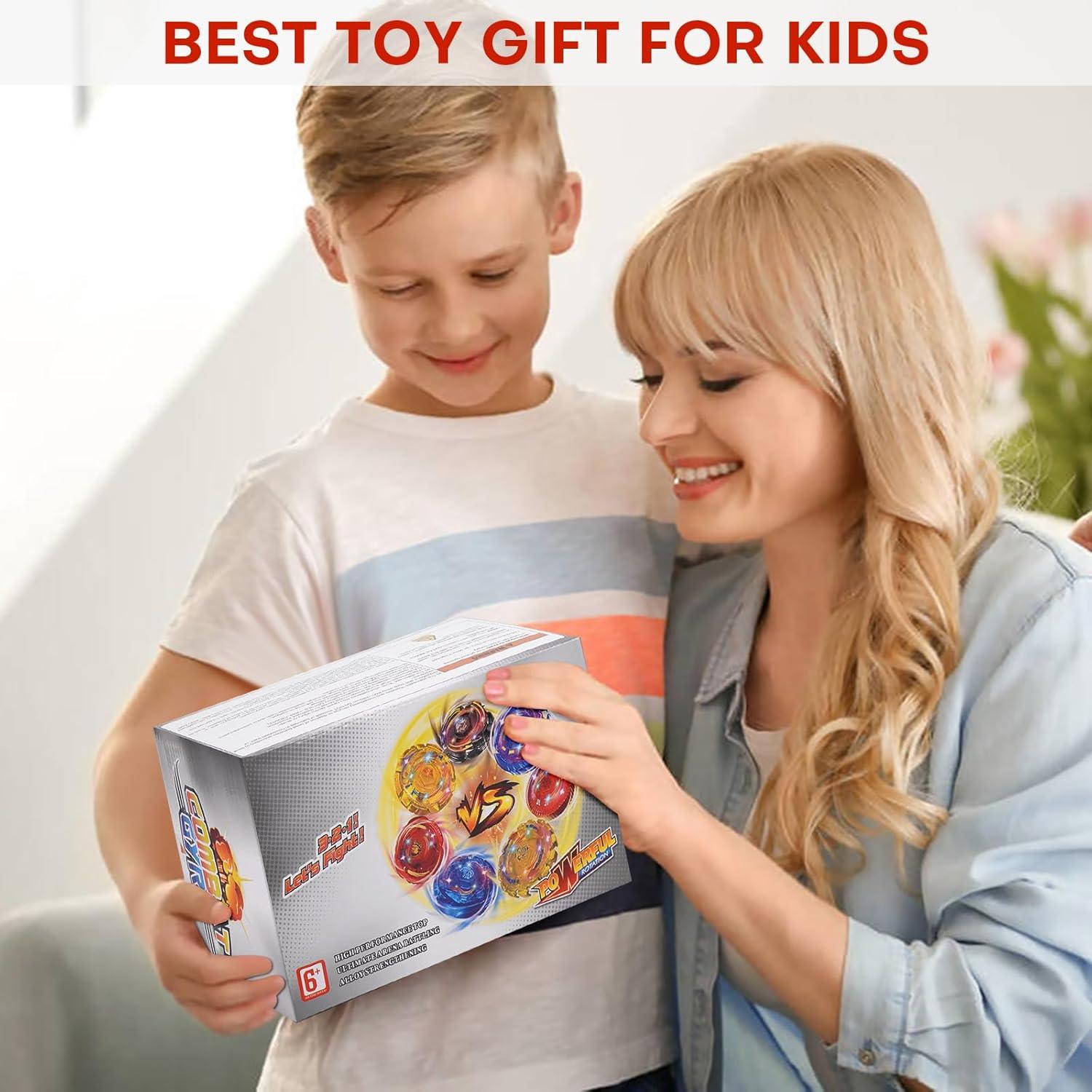 Conjunto Bey Battle Blade BUPASAK 12 Trompos Giratorios