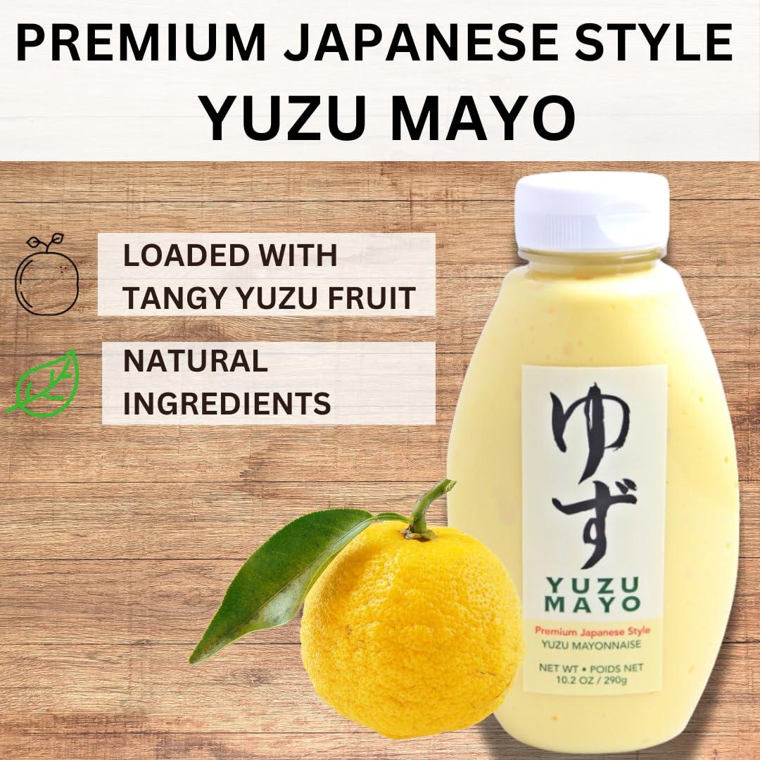 Mayonesa Yuzu Hotaru Foods 289.5 g - Estilo Japonés Premium