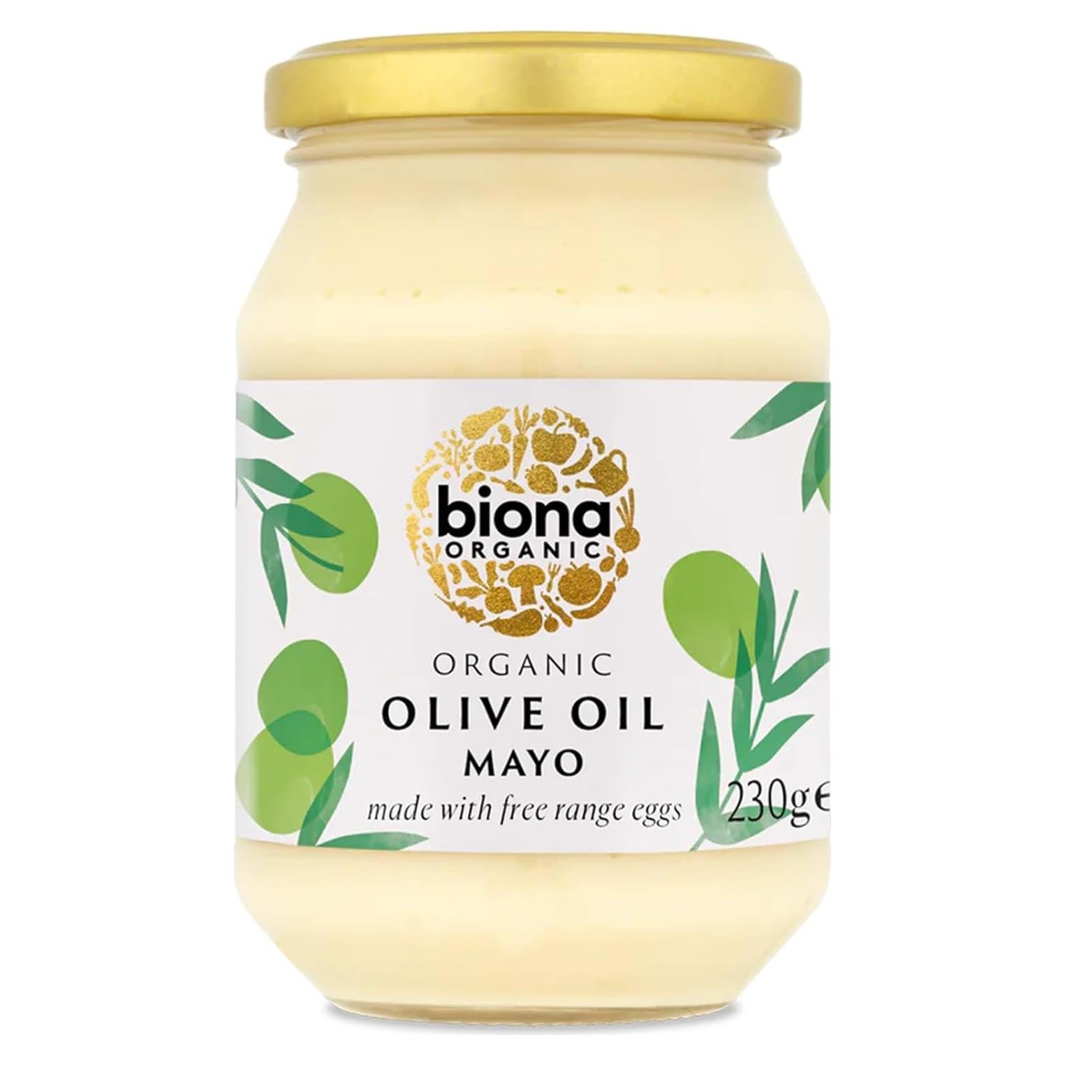 Mayonesa Orgánica Biona con Aceite de Oliva 230g