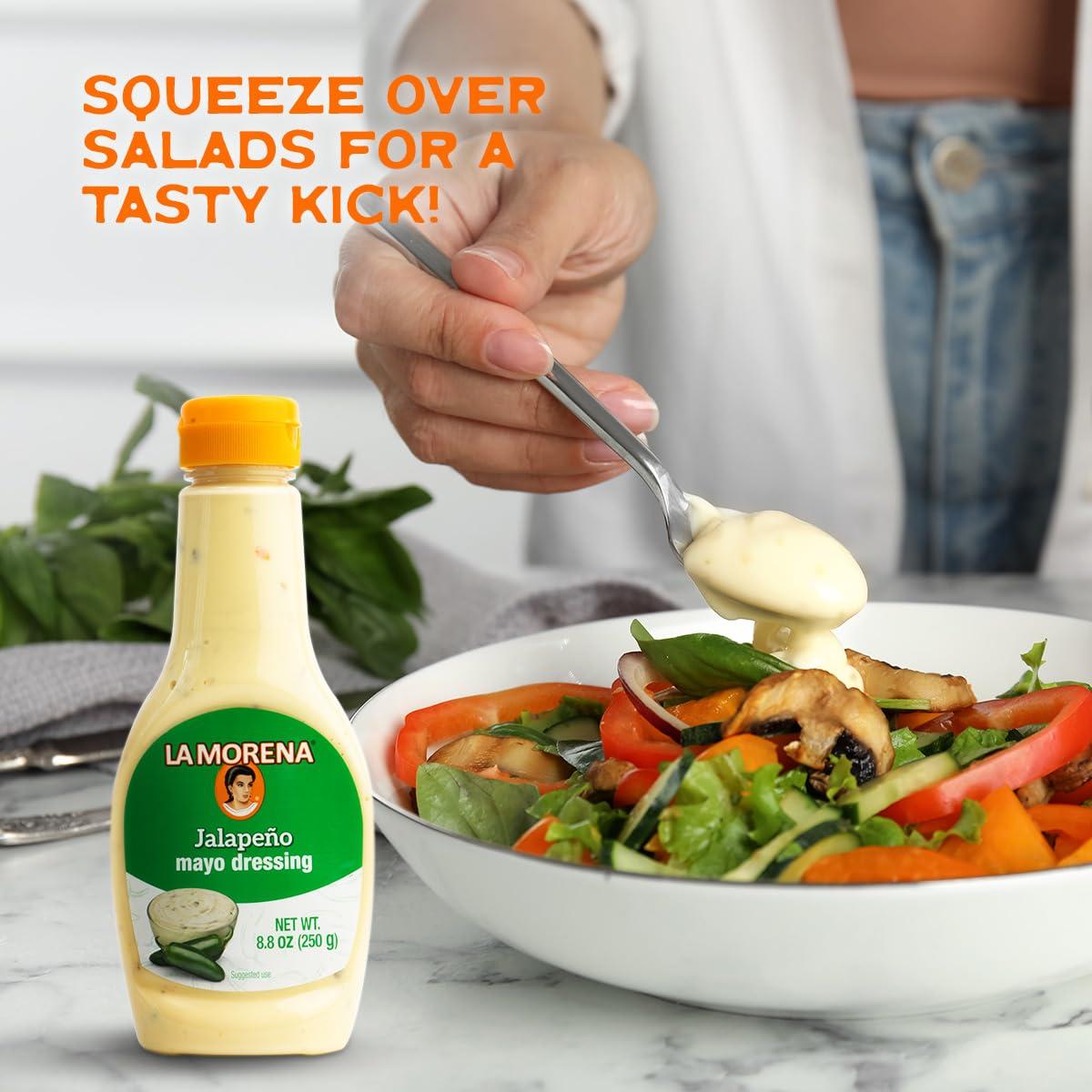 Aderezo de Mayo con Jalapeño La Morena 248g - Sabor Mexicano