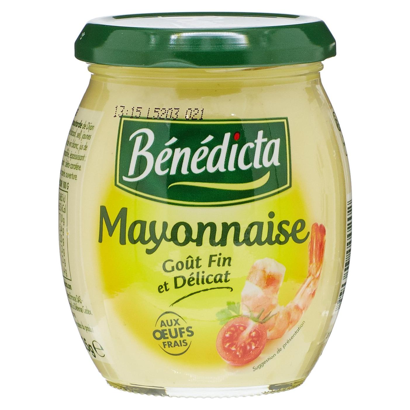 Mayonesa Gourmet Benedicta 235g - Condimento Francés