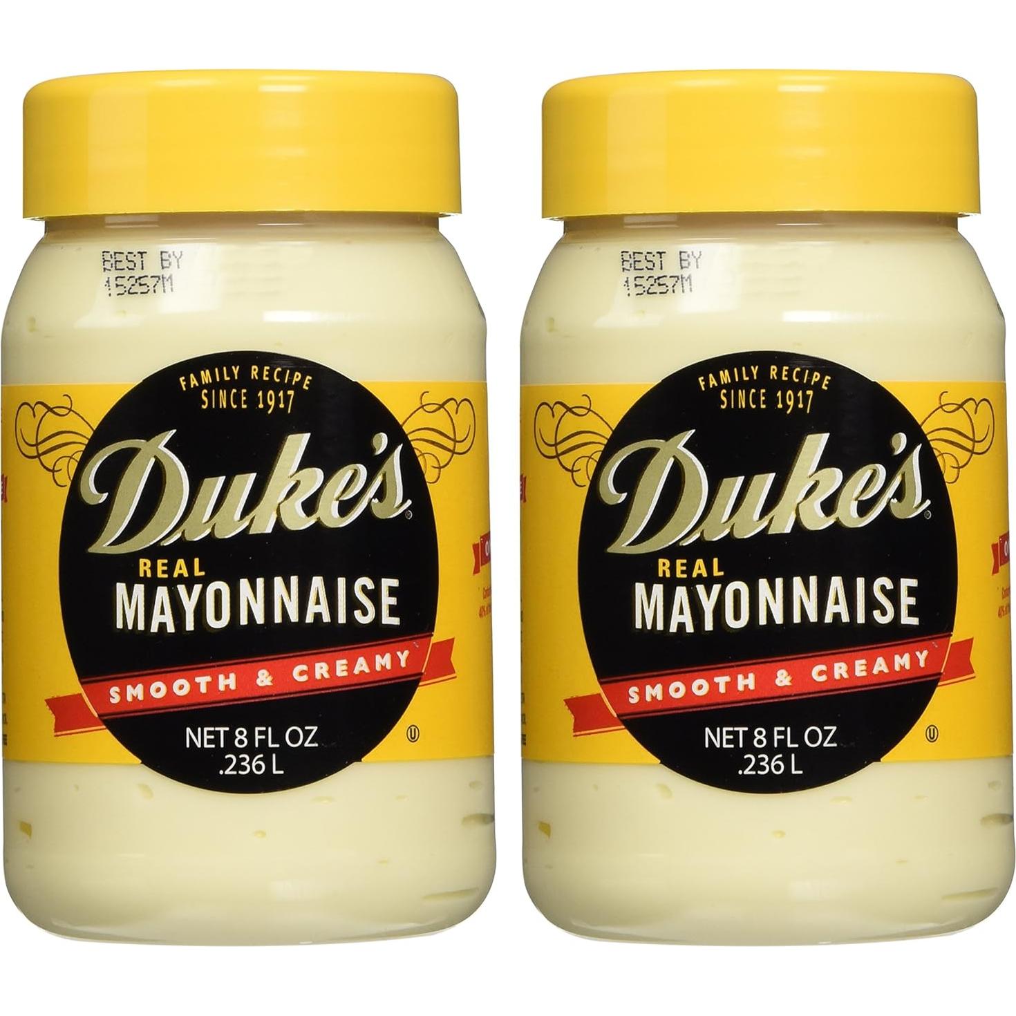 Mayonesa Real Dukes - 2 frascos de 236.6 ml