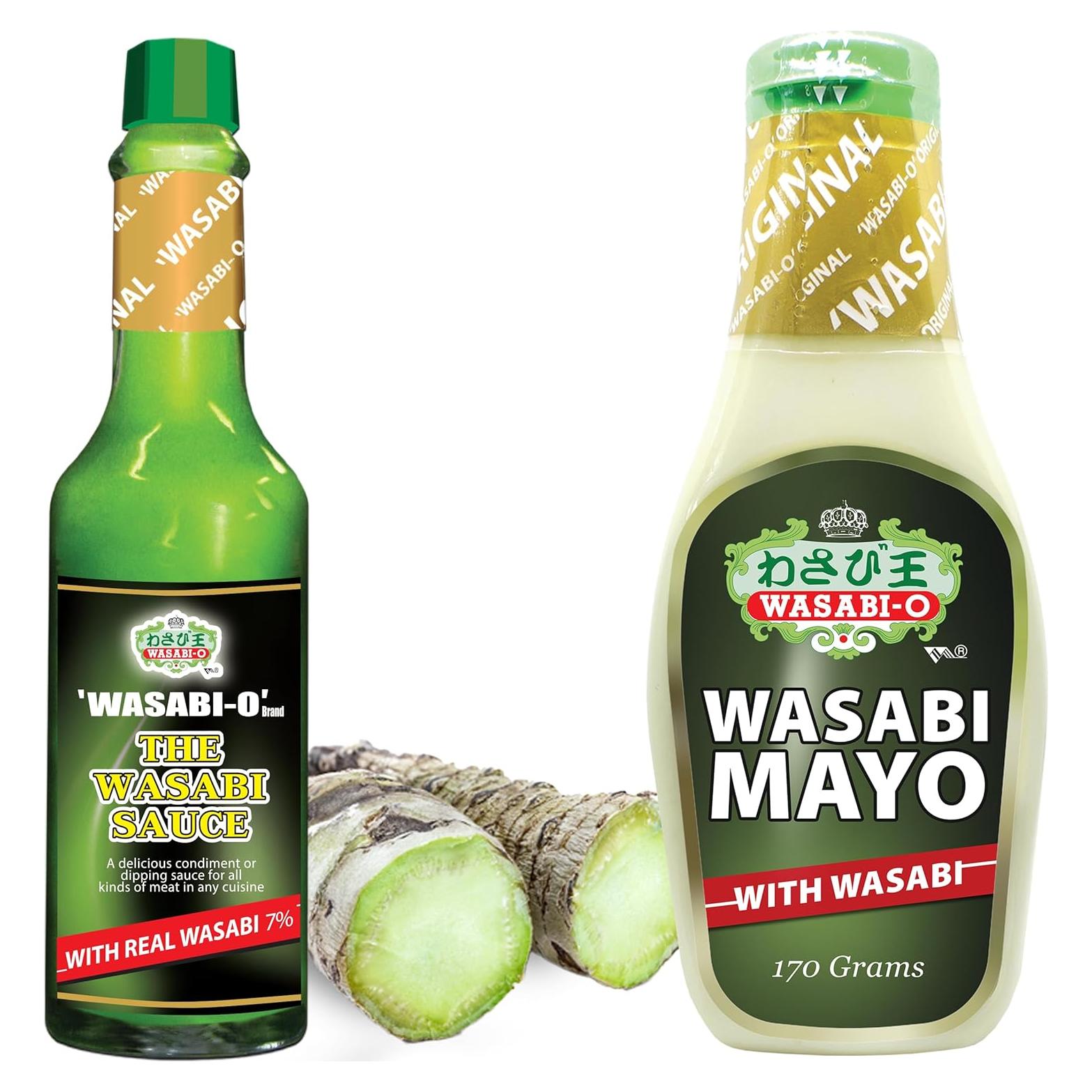 Paquete Salsa Verde Picante Wasabi-O 232 g - Vegana y Sin Gluten