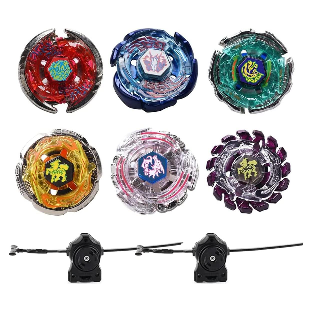 Gyros Bey Burst Set de Inicio 6 Tops 2 Lanzadores