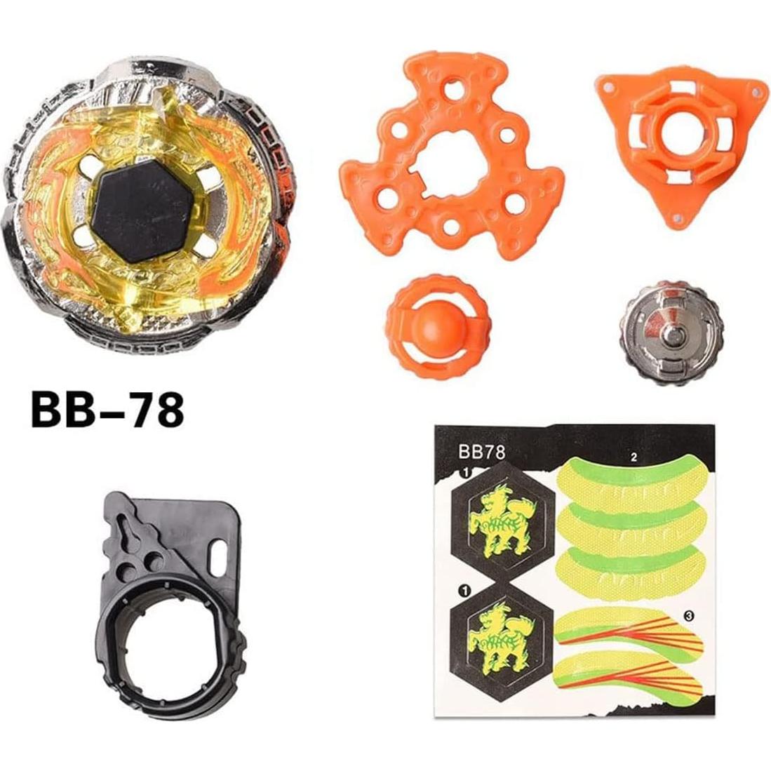 Gyros Bey Burst Set de Inicio 6 Tops 2 Lanzadores