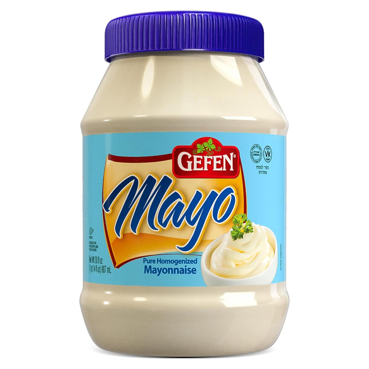 Mayonesa Gefen Rica y Cremosa 850g | Sin Jarabe de Maíz | Kosher