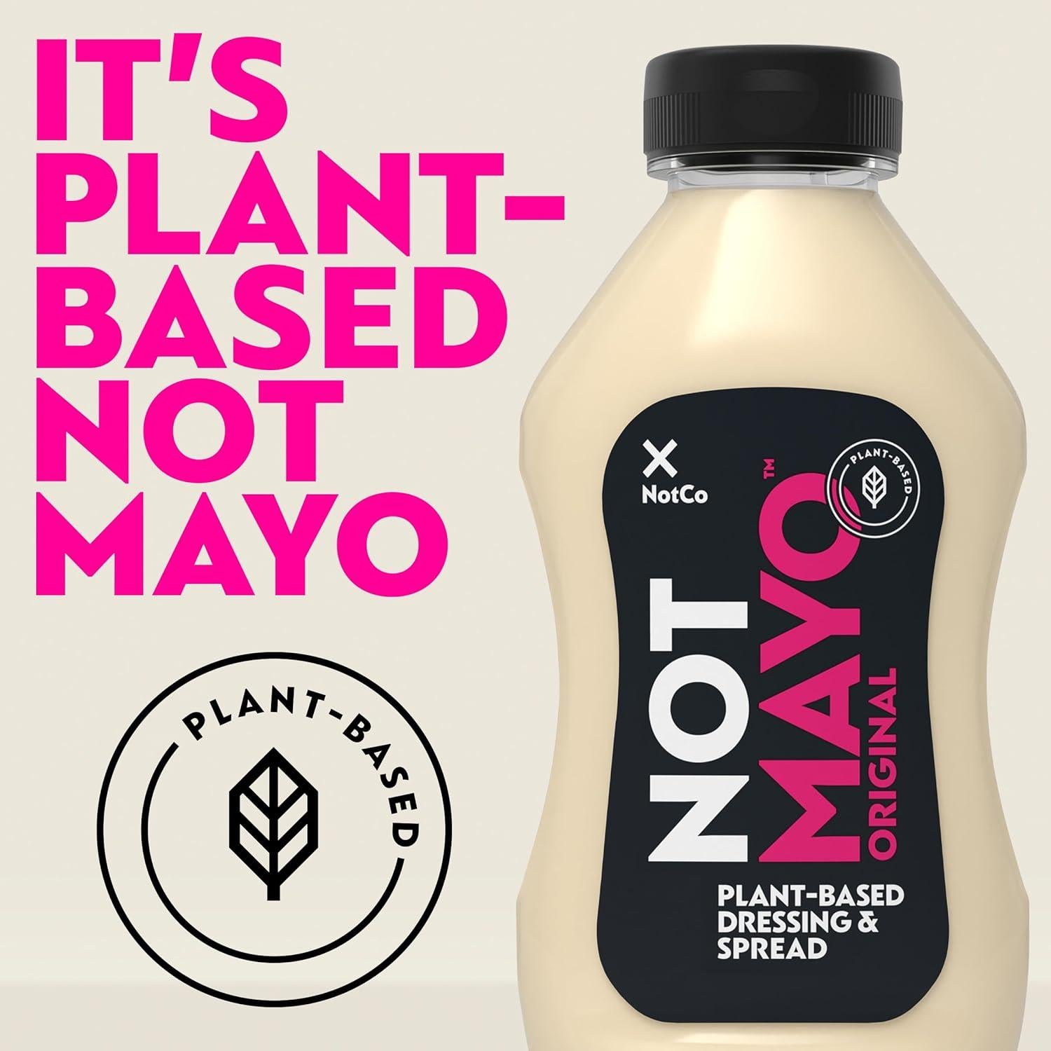 NotMayo Mayonesa Vegana 340g - Aderezo a Base de Plantas