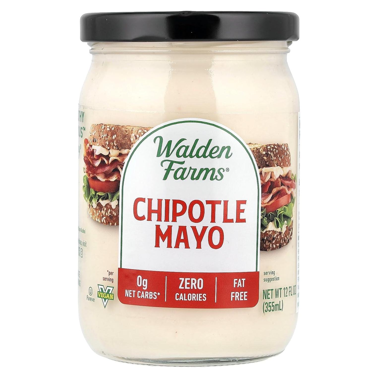 Mayonesa Chipotle Walden Farms 340 Gramos Sin Calorías