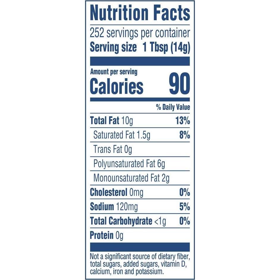 Mayonesa Vegana Hellmann's 3.78L Sin Gluten y Sin Colesterol