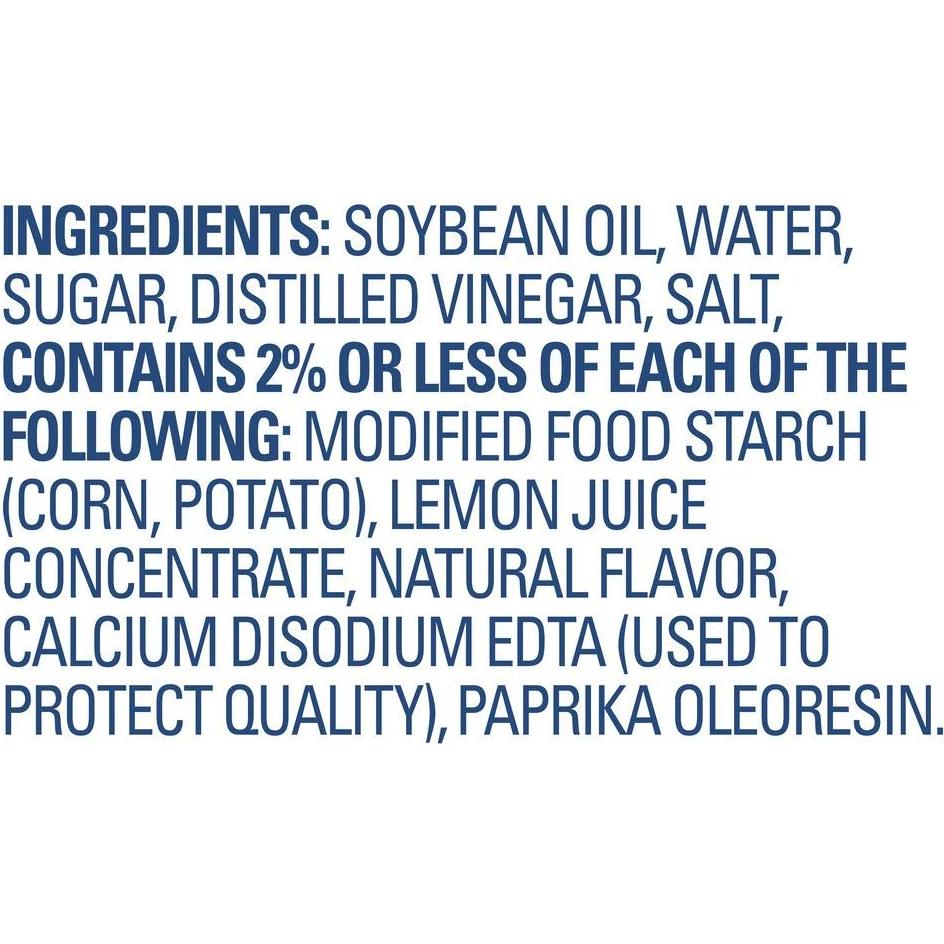 Mayonesa Vegana Hellmann's 3.78L Sin Gluten y Sin Colesterol