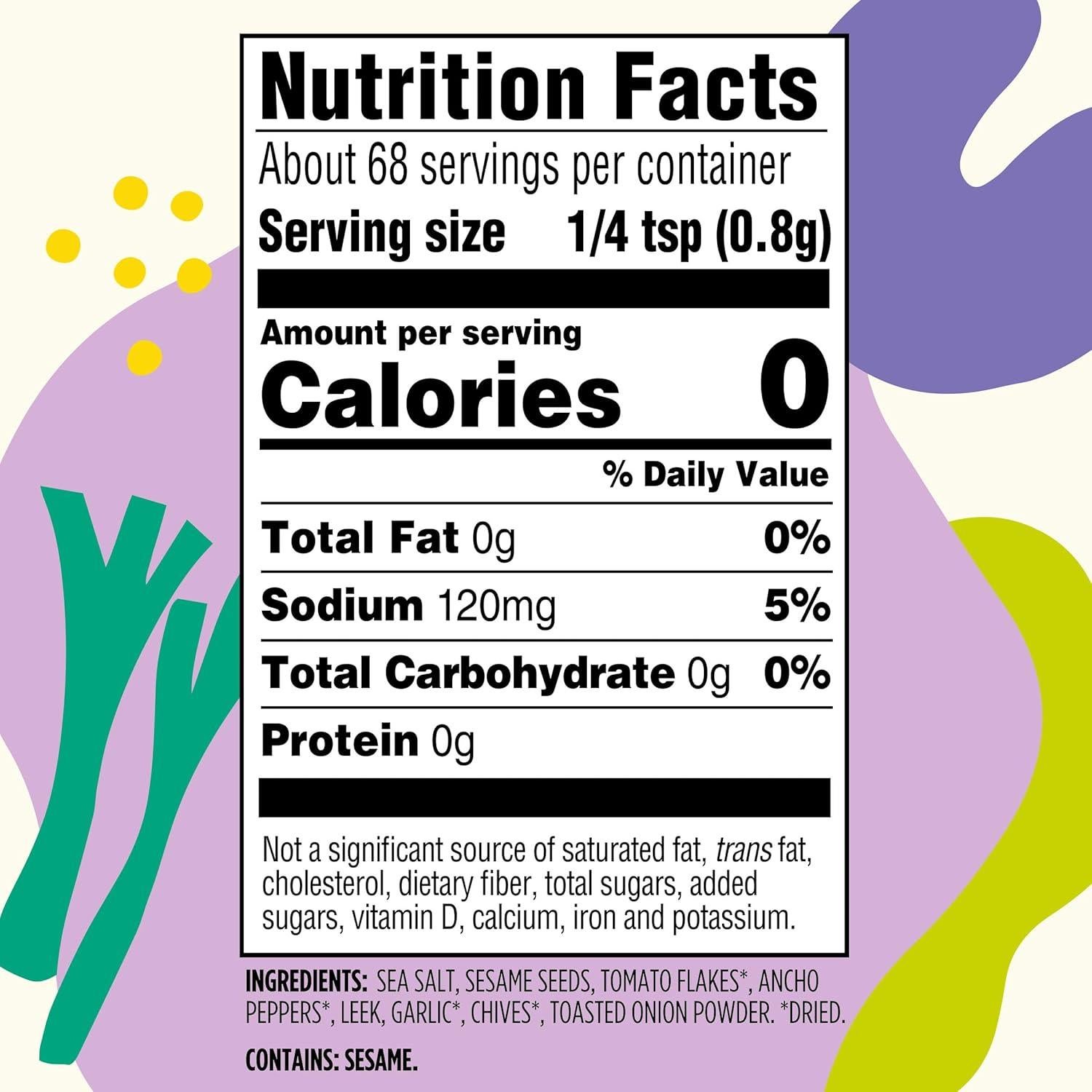 Topping de Aguacate Just Spices 60 g - Mezcla de Especias