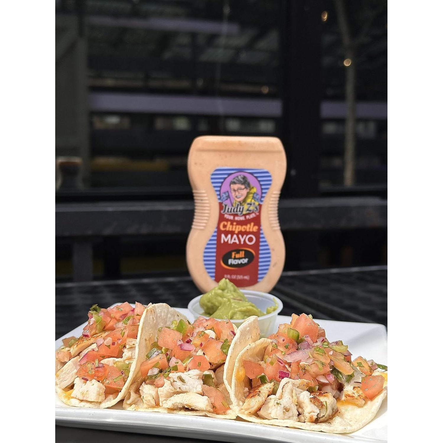 Mayonesa Chipotle Orgánica Judy Z 29.57 ml Sin Gluten