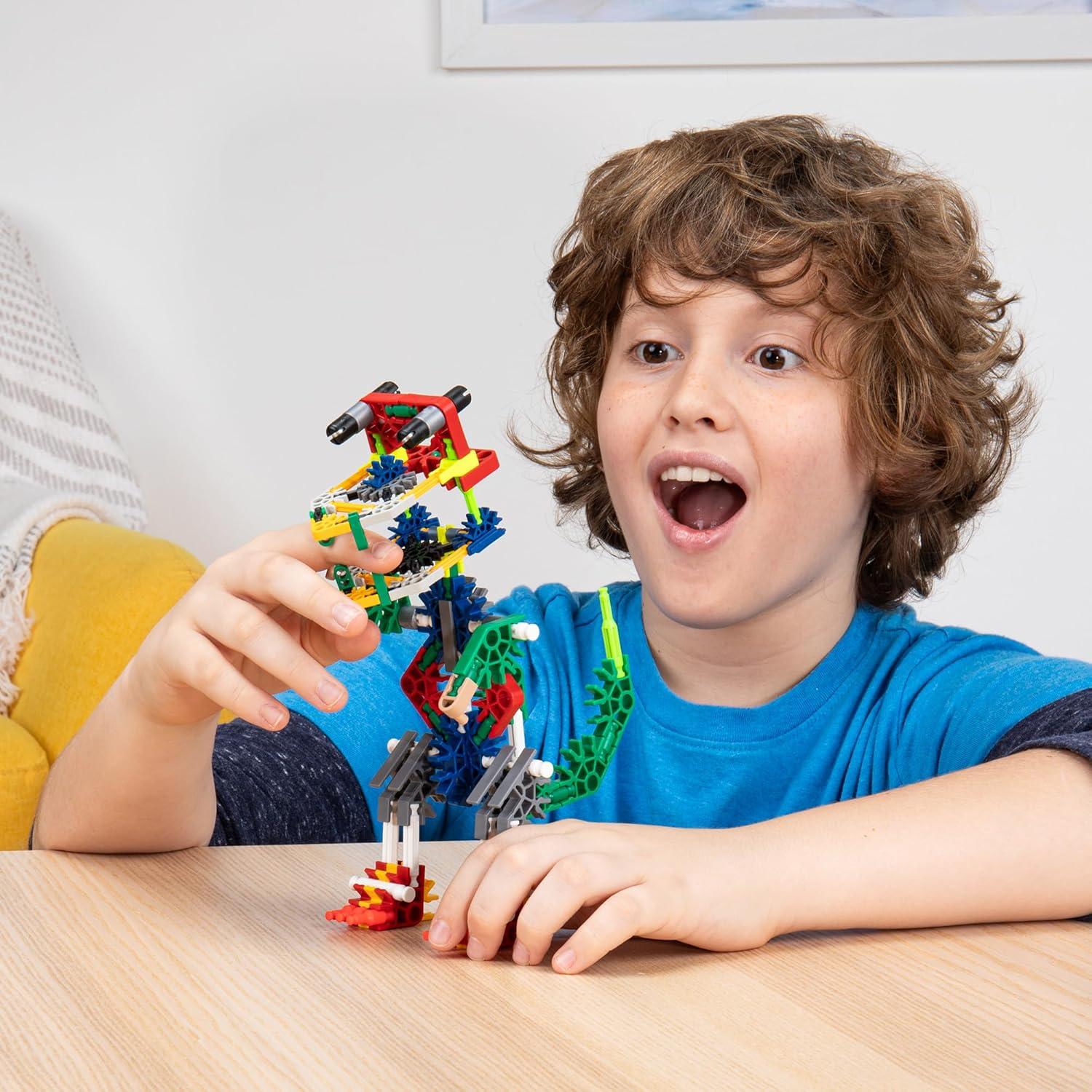 Juego de Construcción K'NEX 480 Piezas 35 Modelos STEM 7+