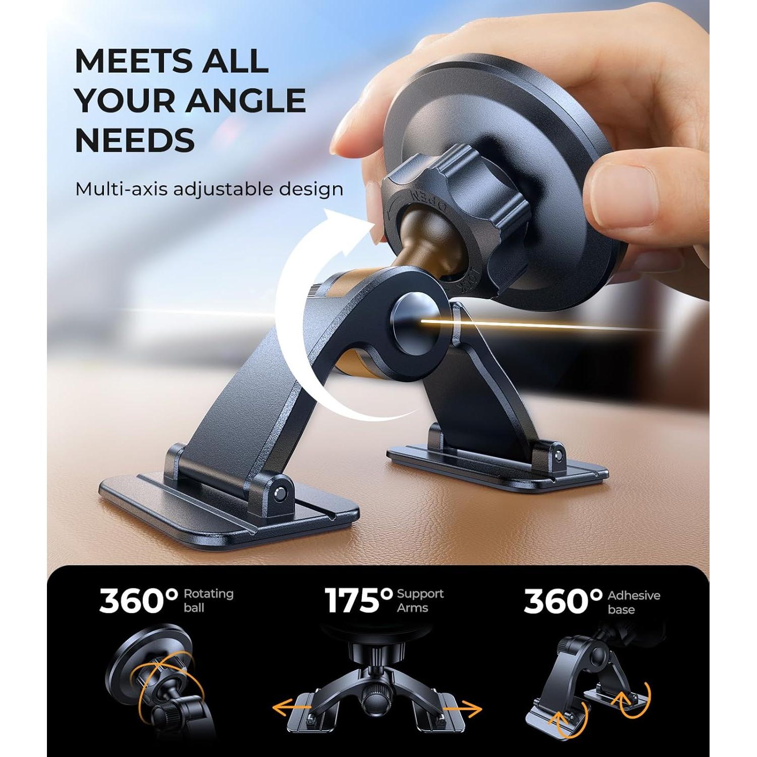 Soporte para Teléfono de Coche MagSafe VICSEED Negro 25N