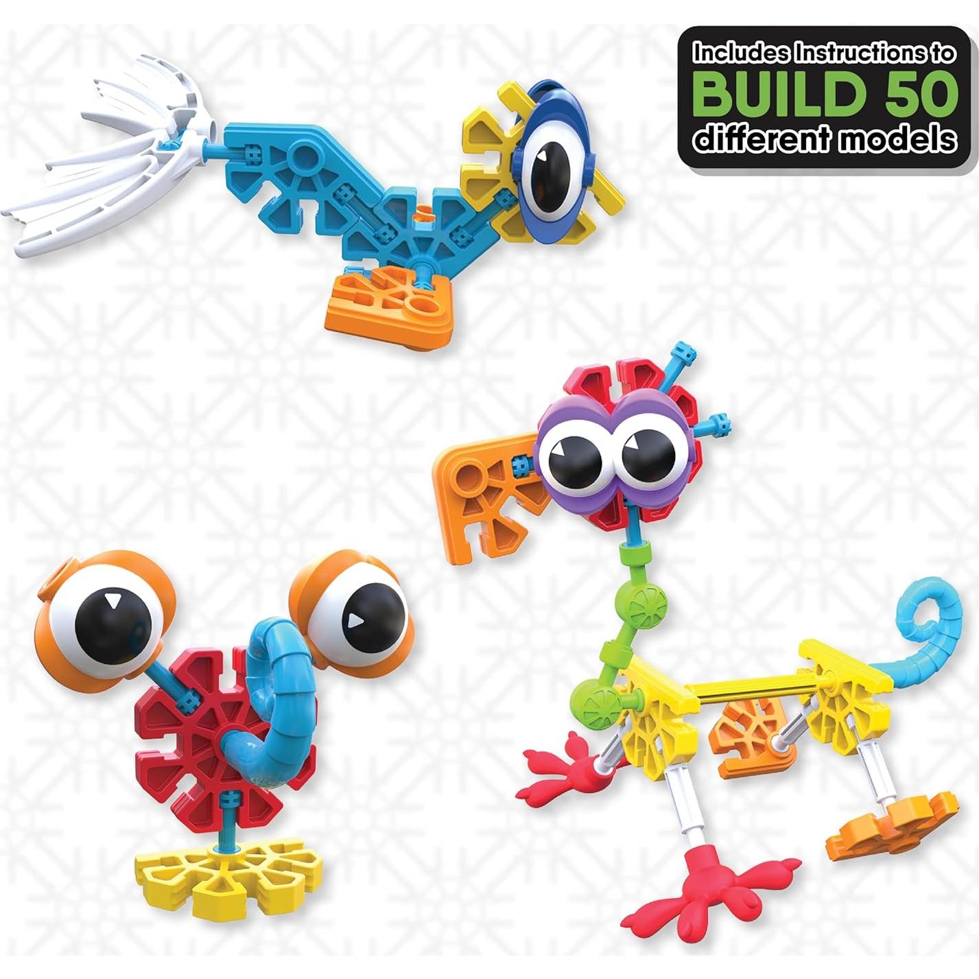 KID K'NEX Set de Construcción 100 Piezas Juego STEM 3+
