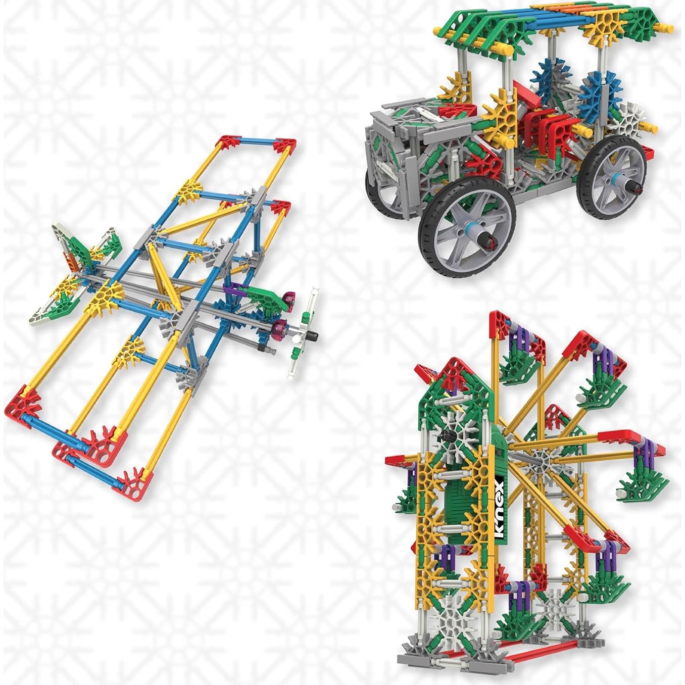 K'NEX Conjunto Motorizado Power & Play 529 Piezas STEM 7+