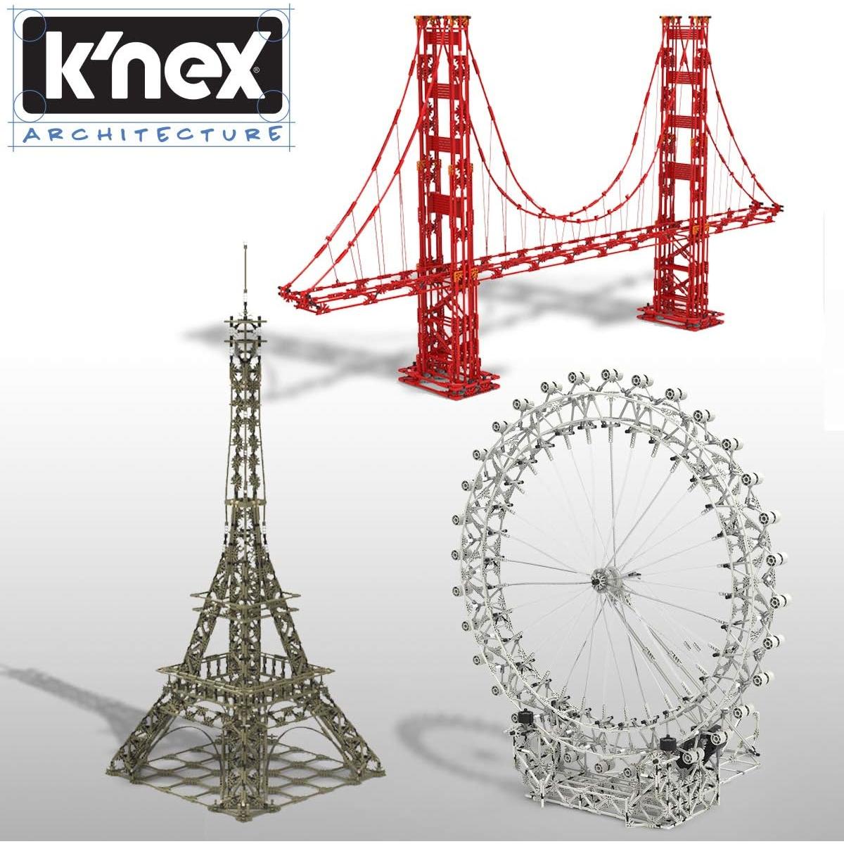 K'NEX Torre Eiffel - Set de Construcción 1462 Piezas 73,66 cm