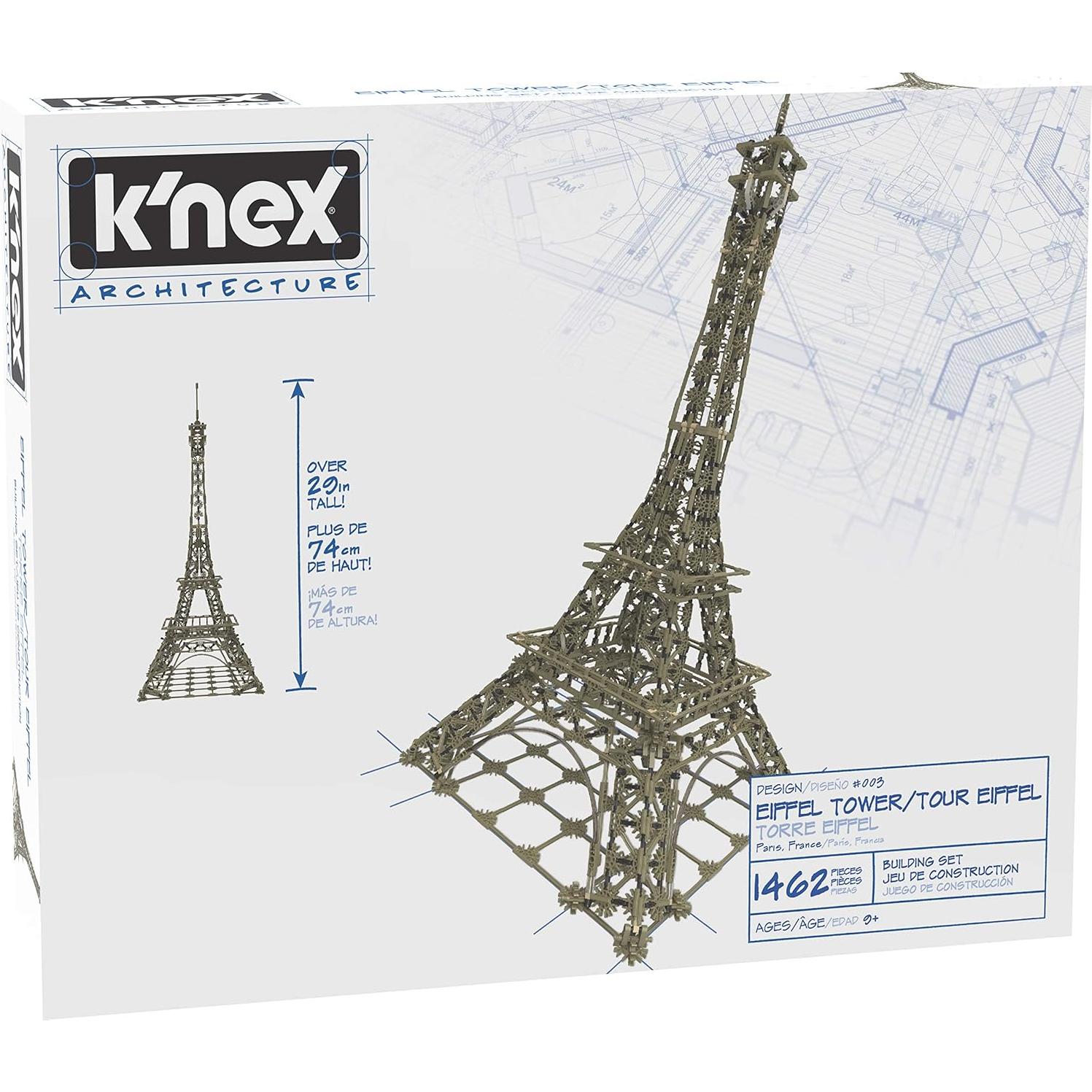 K'NEX Torre Eiffel - Set de Construcción 1462 Piezas 73,66 cm