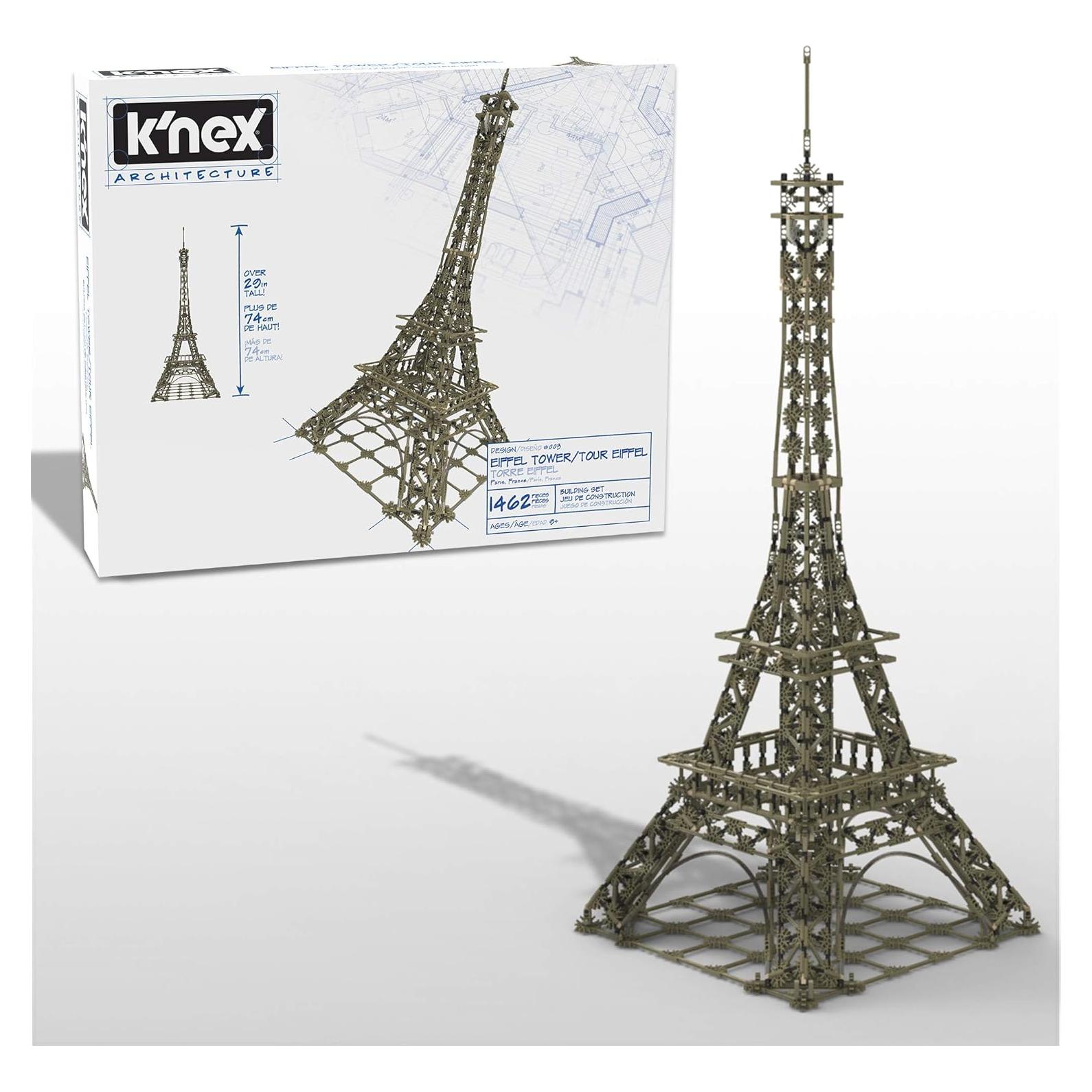 K'NEX Torre Eiffel - Set de Construcción 1462 Piezas 73,66 cm