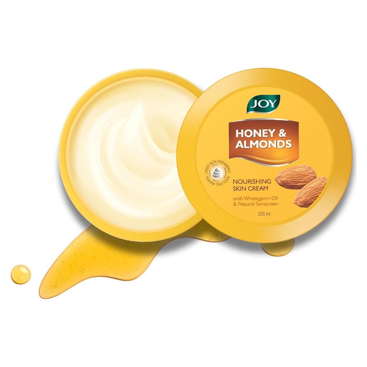 Crema Nutritiva de Miel y Almendras 200ml - Hidratante Piel