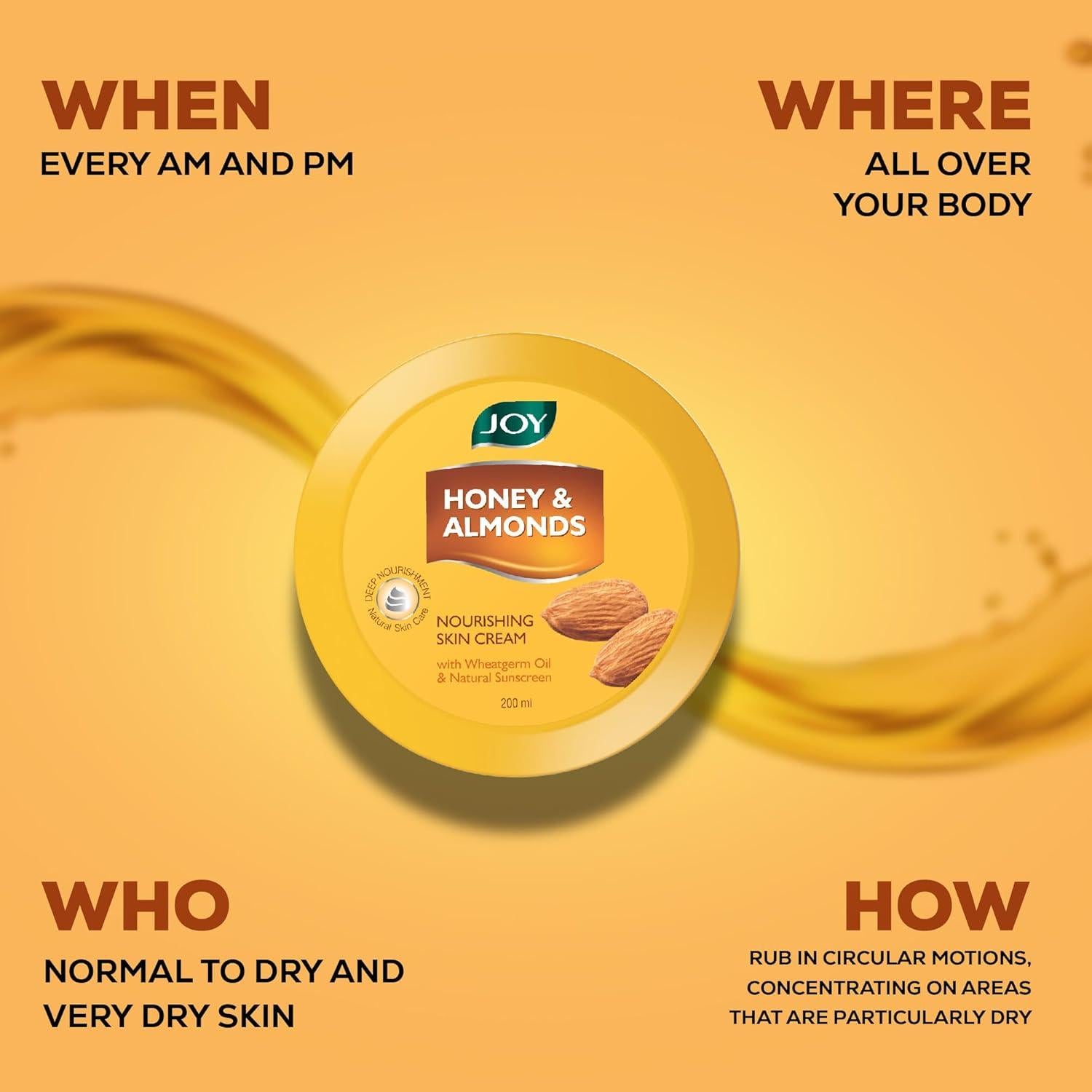 Crema Nutritiva de Miel y Almendras 200ml - Hidratante Piel