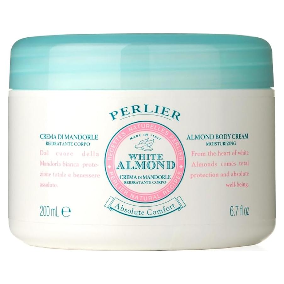 Crema Corporal Perlier Almendra Blanca 190 g - Hidratante Ultra Rica