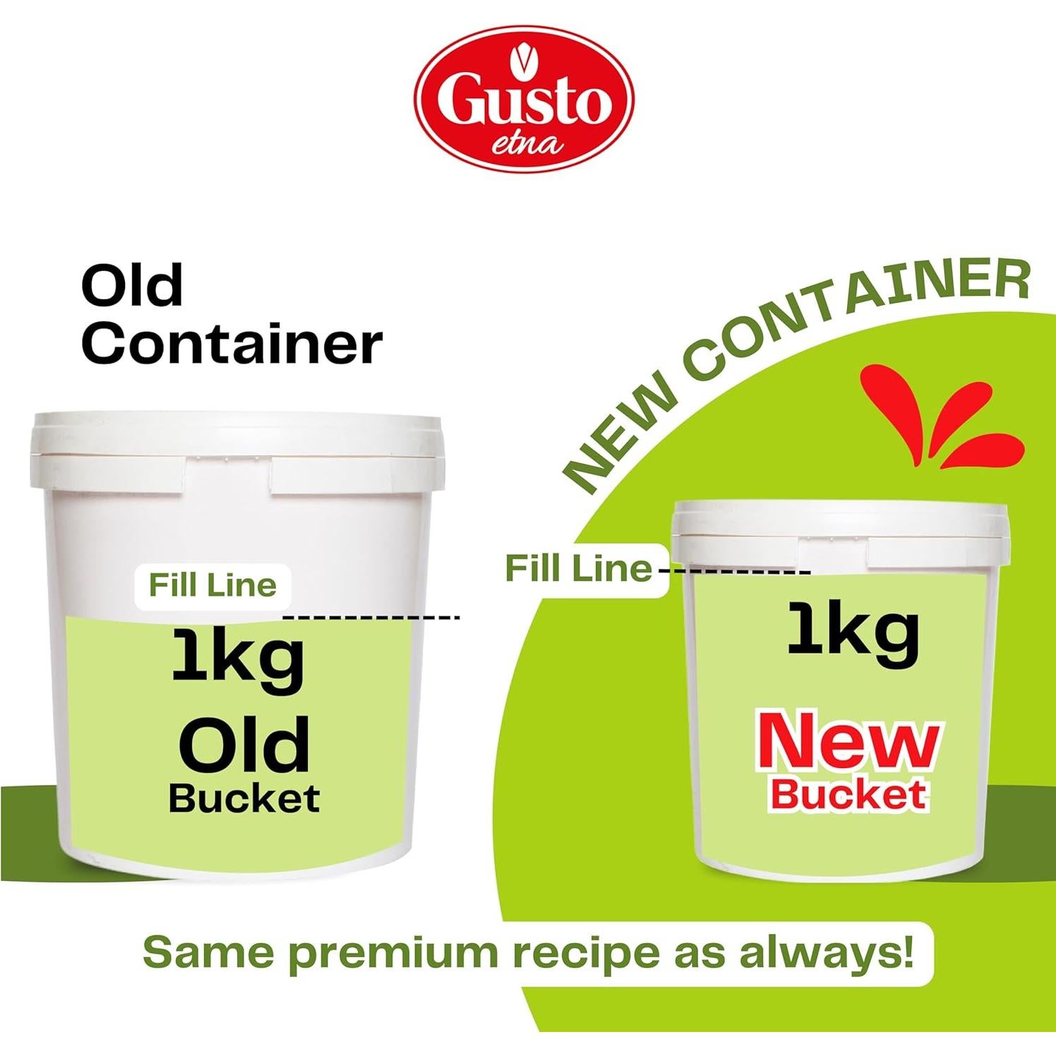 Crema de Pistacho Gusto Etna 1 kg - Mantequilla Dulce Italiana