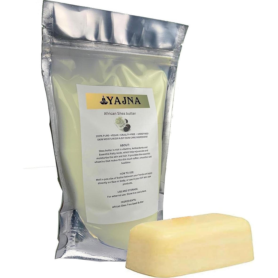 Manteca de Karité Orgánica 100% Pura Grado A 115g - Hidratante