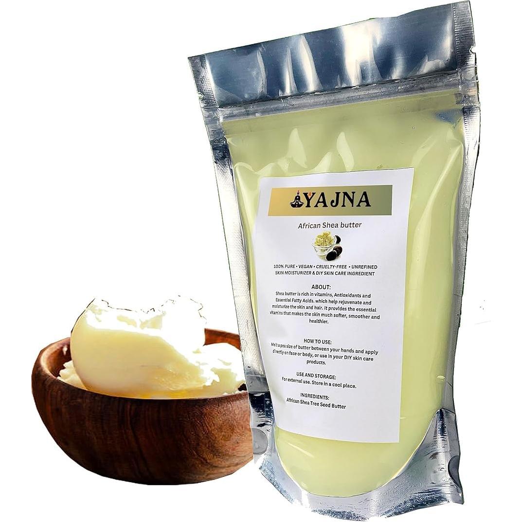 Manteca de Karité Orgánica 100% Pura Grado A 115g - Hidratante