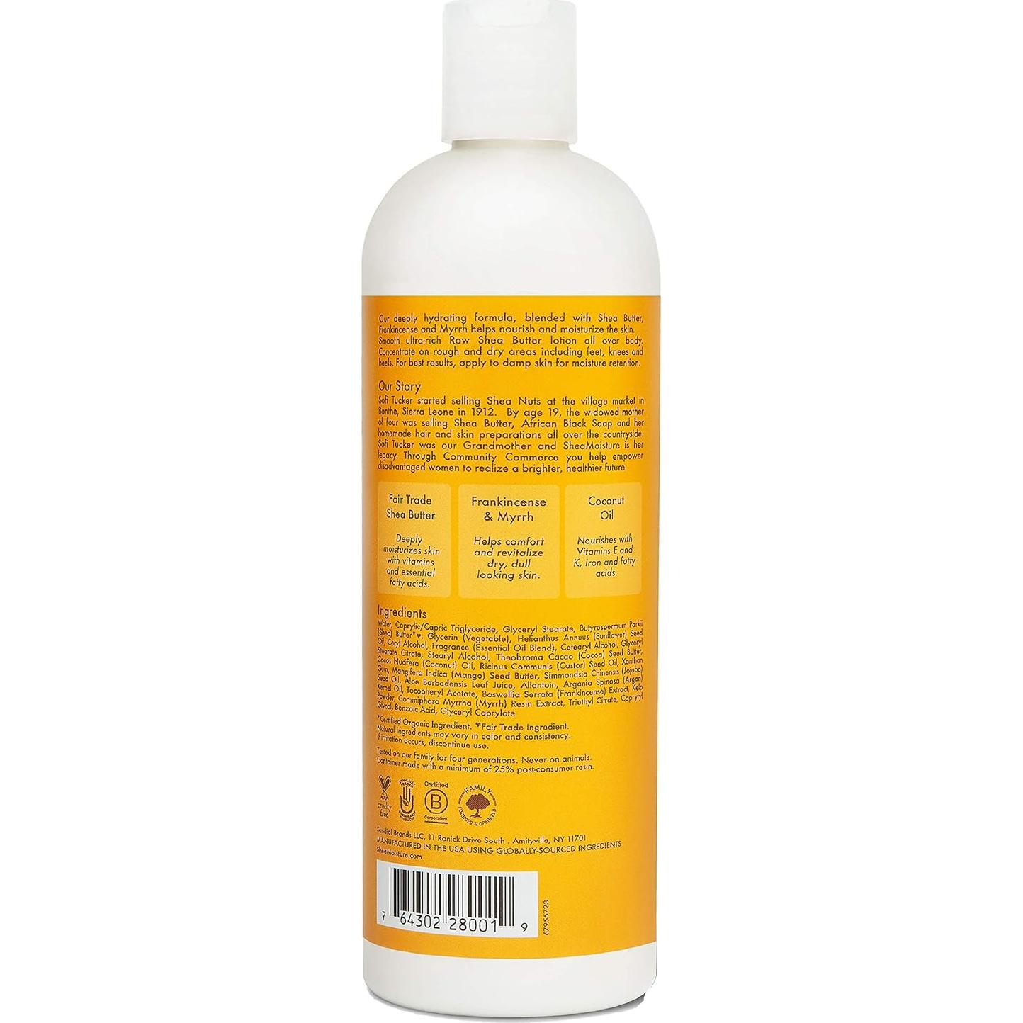 Loción Hidratante Corporal SheaMoisture Manteca de Karité 368 ml