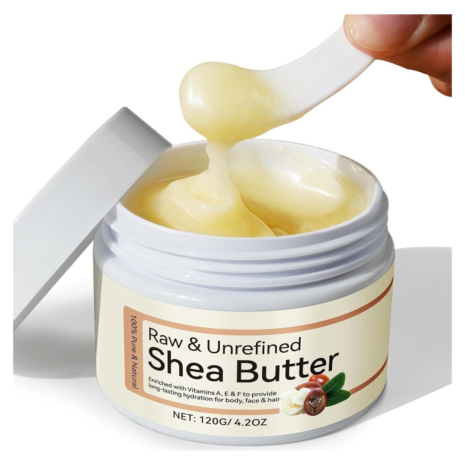 Manteca de Karité Cruda Orgánica Deserop 159g - Hidratación Piel y Cabello