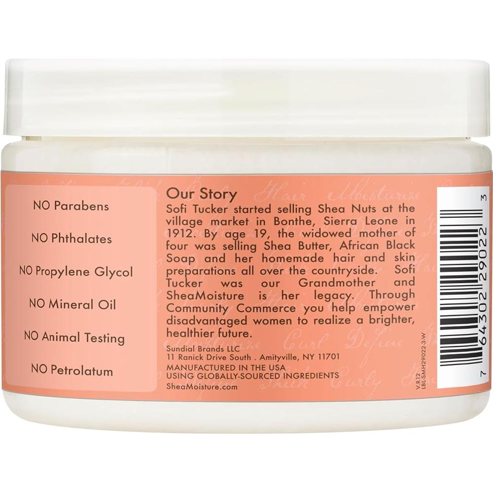 Crema Definidora de Rizos SheaMoisture Coco e Hibisco 340 g