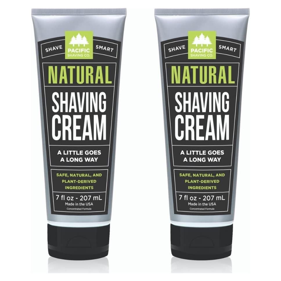 Crema de Afeitar Natural Pacific Shaving 198 g - Hidratante