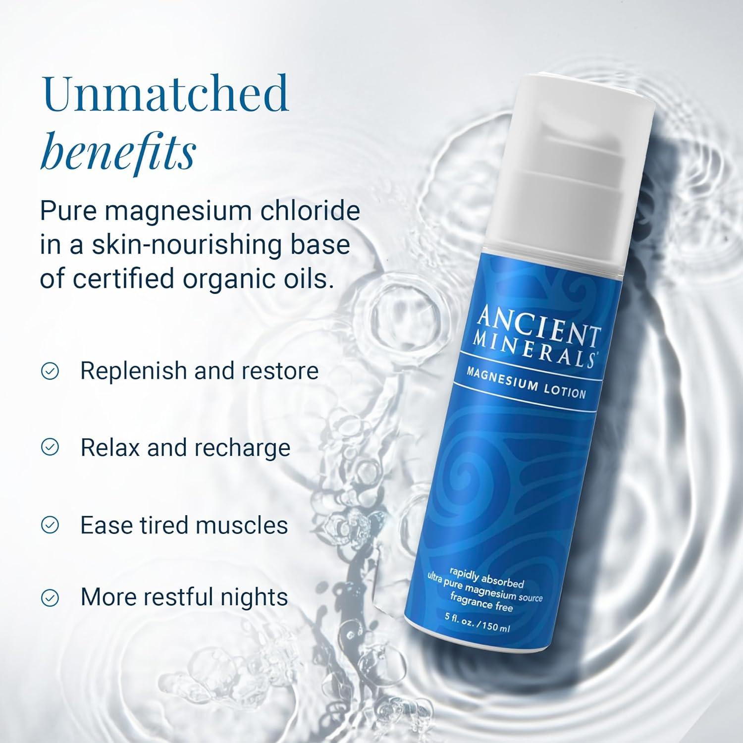 Loción Corporal de Magnesio Minerales Antiguos 142 g