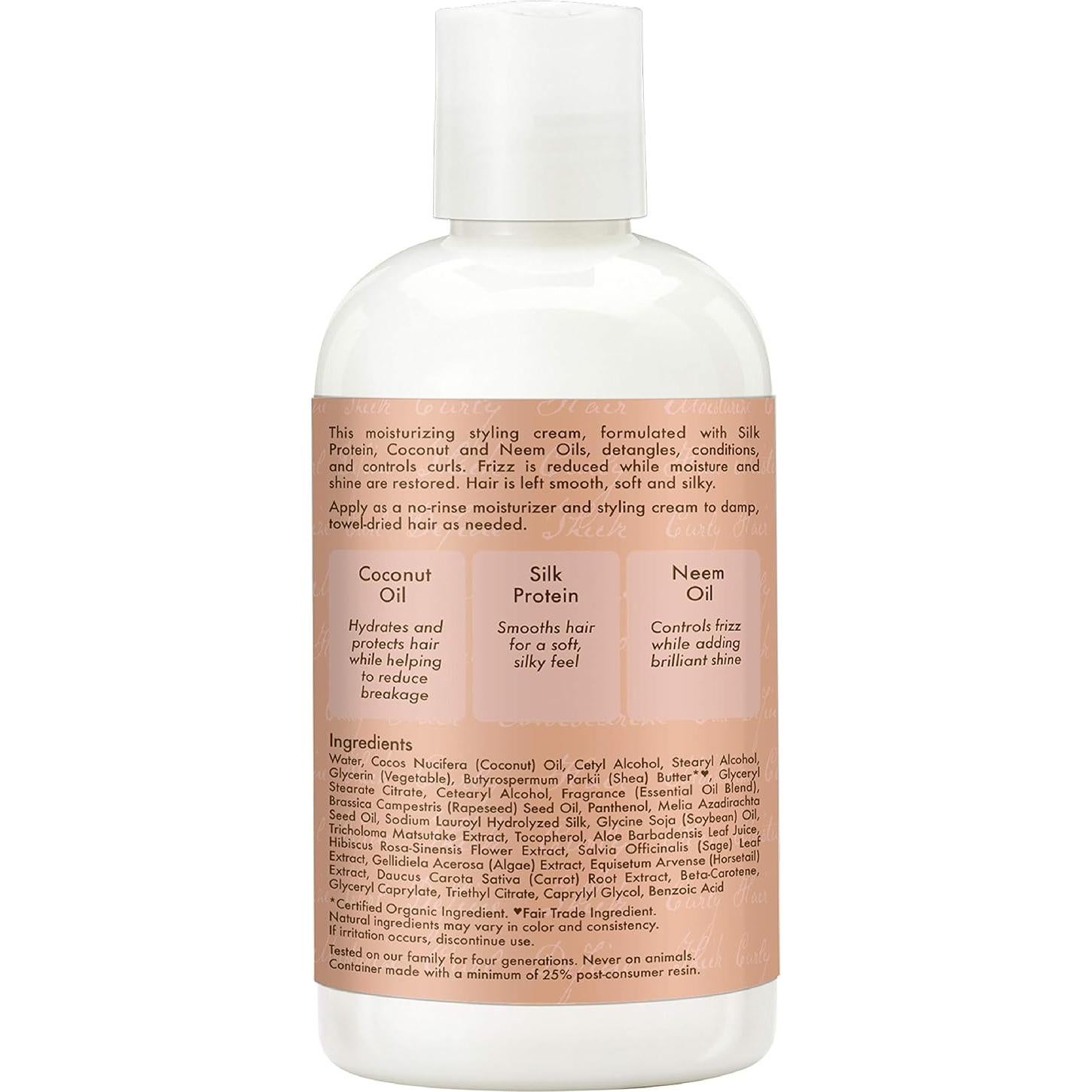 Leche para Rizar y Estilar SheaMoisture Coco Hibisco 226.8 g
