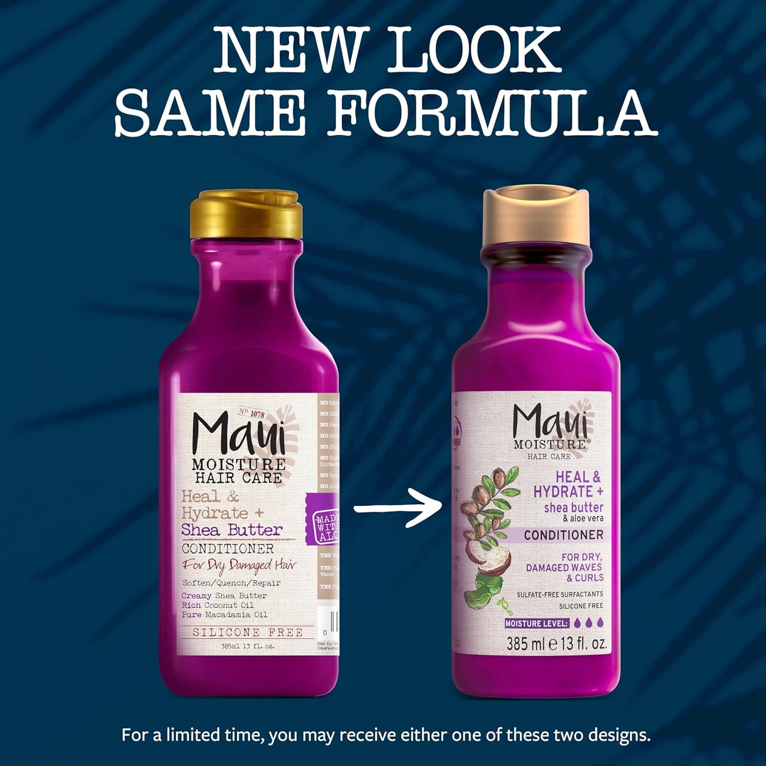 Acondicionador Maui Moisture 384 ml - Hidratante Rizos Karité