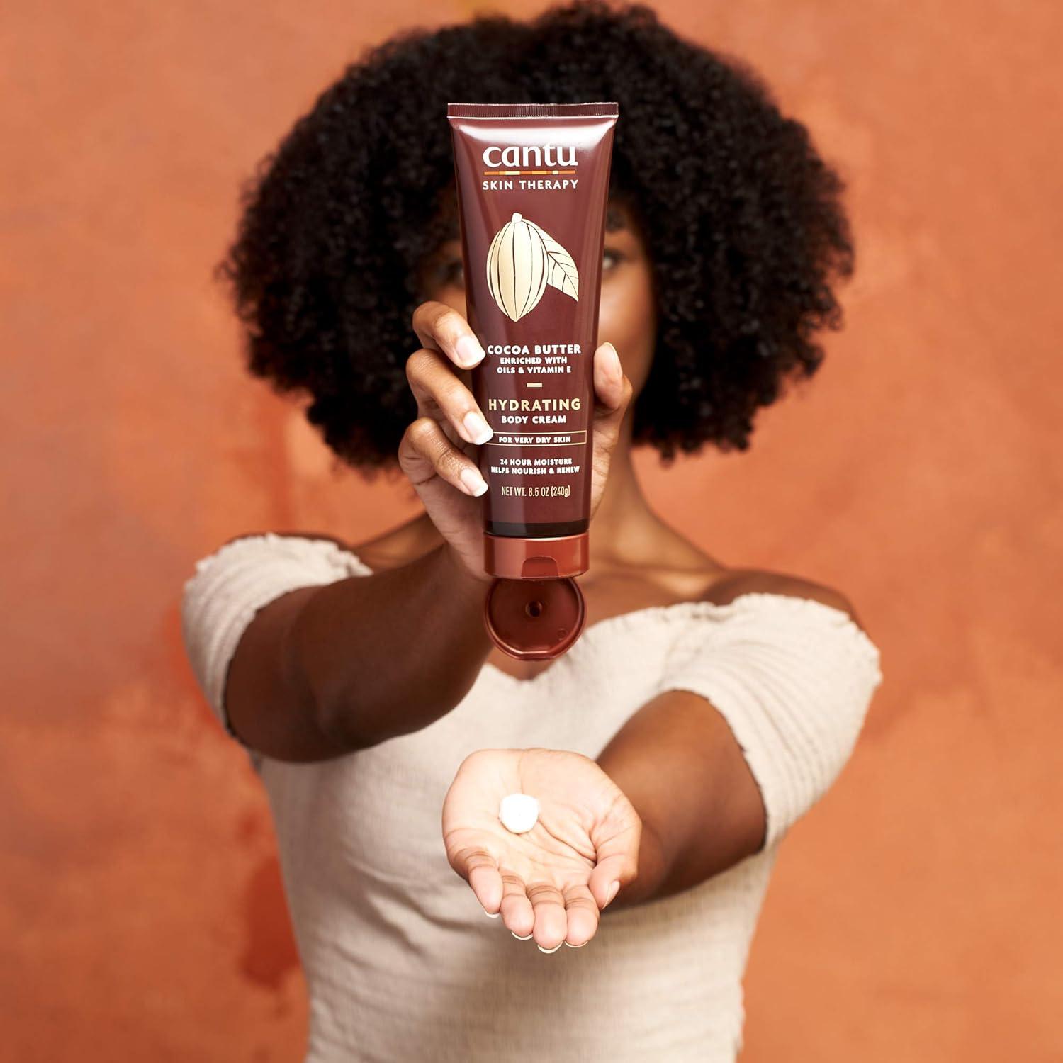 Crema Hidratante Cantu Manteca de Cacao 240 g Piel Seca