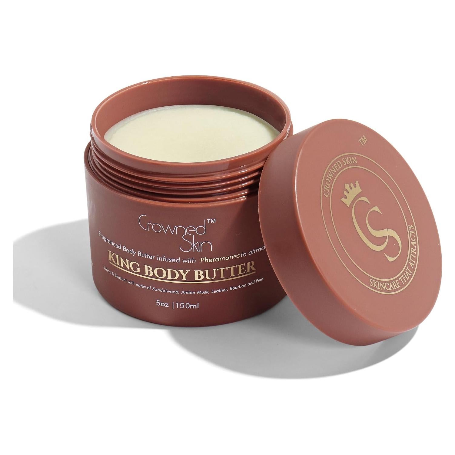 Mantequilla Corporal King Cologne Crowned Skin 142 g Aroma Sándalo