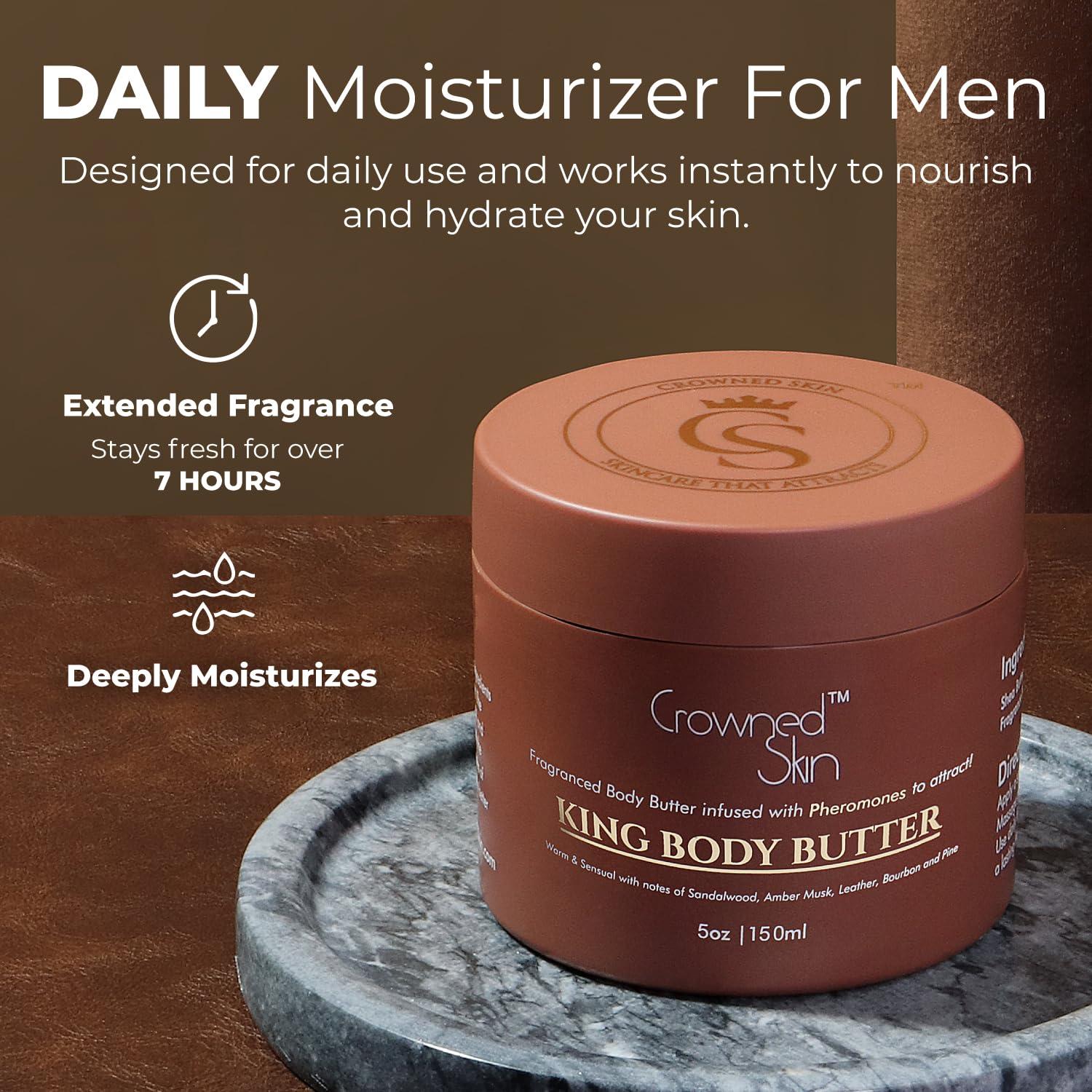 Mantequilla Corporal King Cologne Crowned Skin 142 g Aroma Sándalo