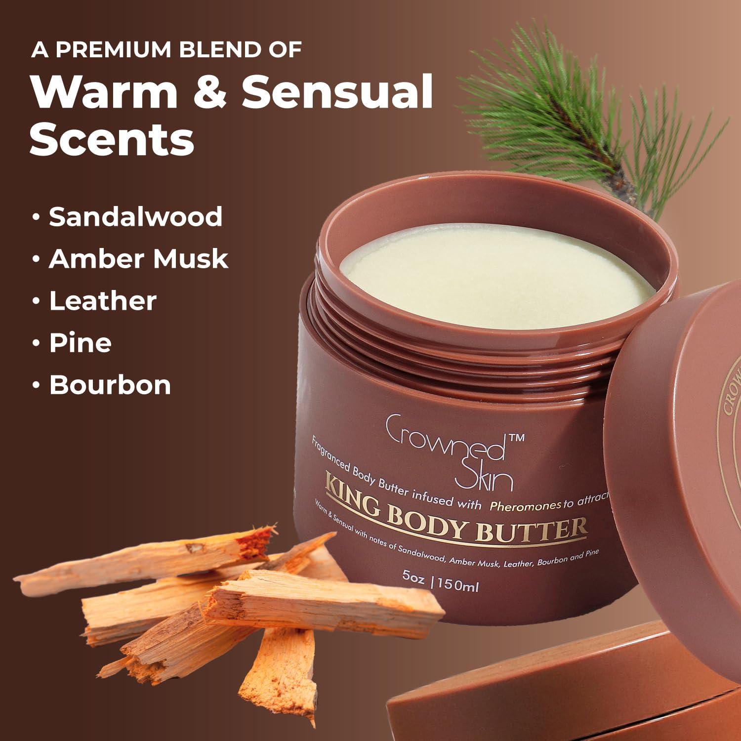 Mantequilla Corporal King Cologne Crowned Skin 142 g Aroma Sándalo