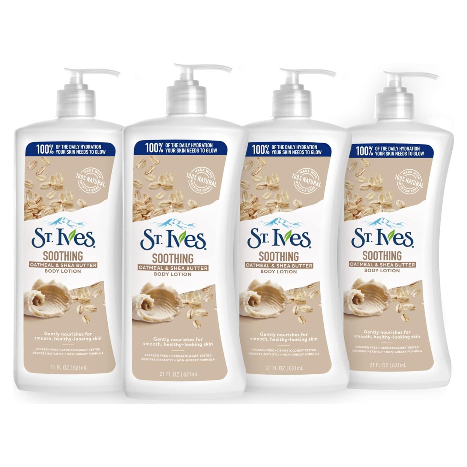 Loción Corporal y de Manos St. Ives Avena y Karité 621 ml