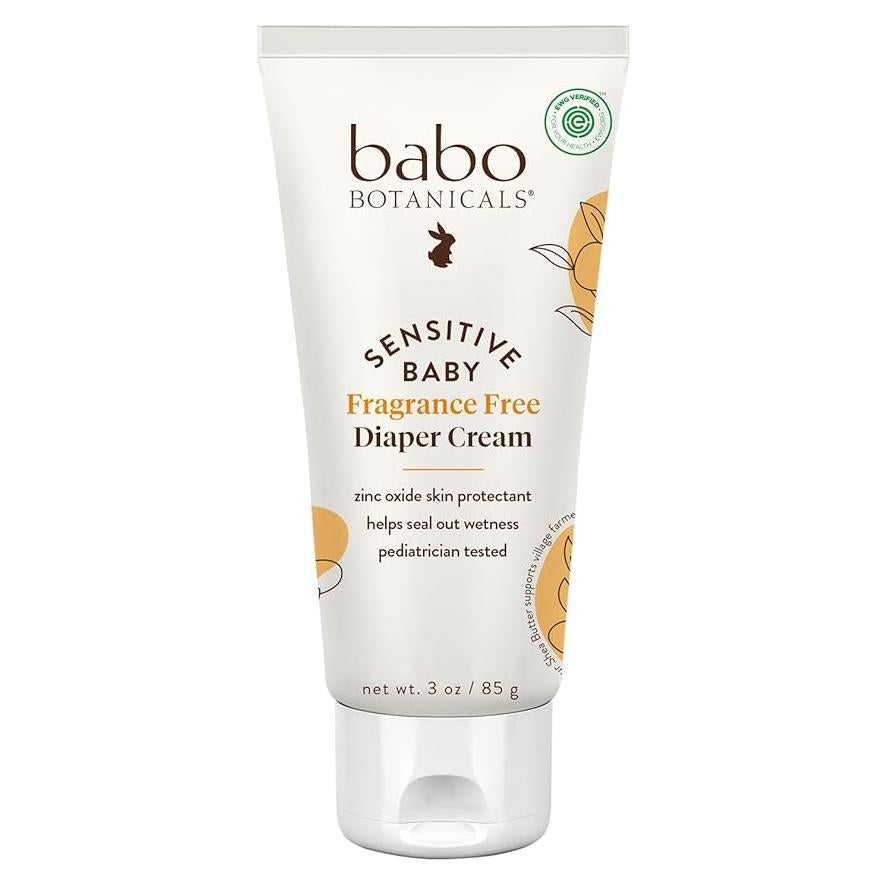 Crema para Pañales Babo Botanicals 170g Sin Fragancia